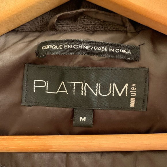 Platinum 🤎 Fox Fur Down Long Winter Coat - Picture 6 of 16